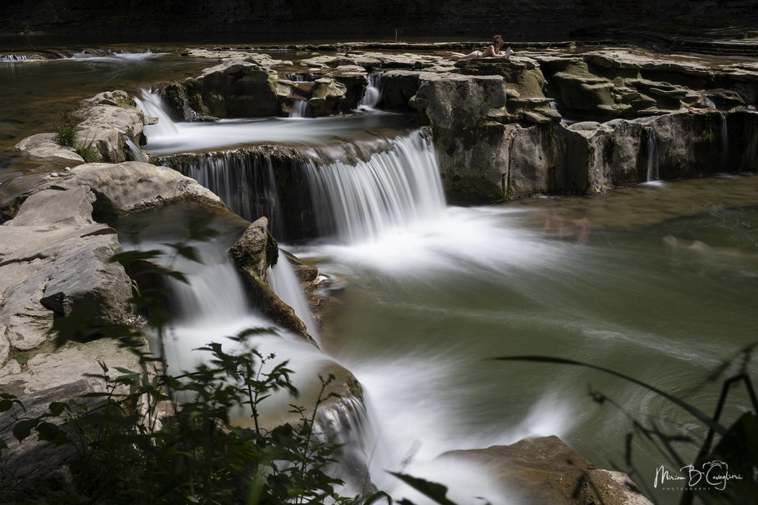 Affenschlucht Wasserfall