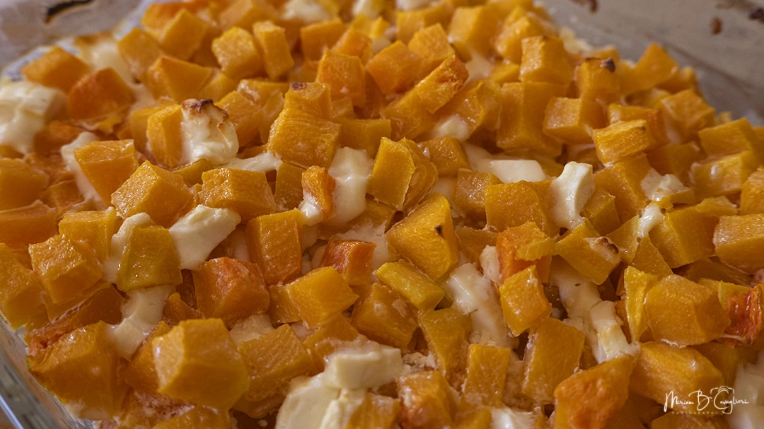 Butternut al forno con feta